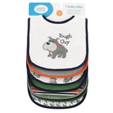 Luvable Friends 7 Pack Cotton Terry Bibs