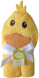 Luvable Friends Animal Face Hooded Towel, Duck