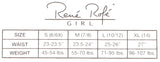 Rene Rofe Girls 7-16 Clara Hipster 3-Pack