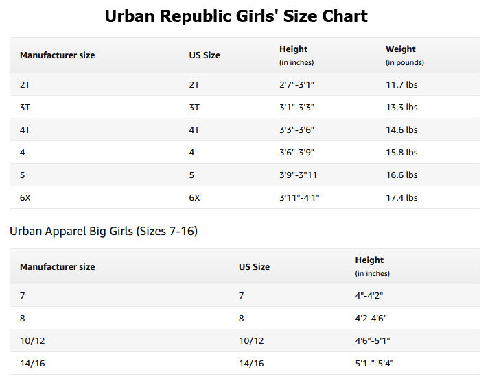 Urban Republic Girls 2T-4T Raincoat Anorak