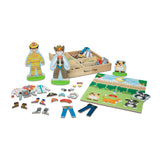 Melissa and Doug Occupations Magnetic Pretend Play Set