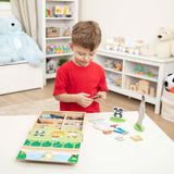 Melissa and Doug Occupations Magnetic Pretend Play Set
