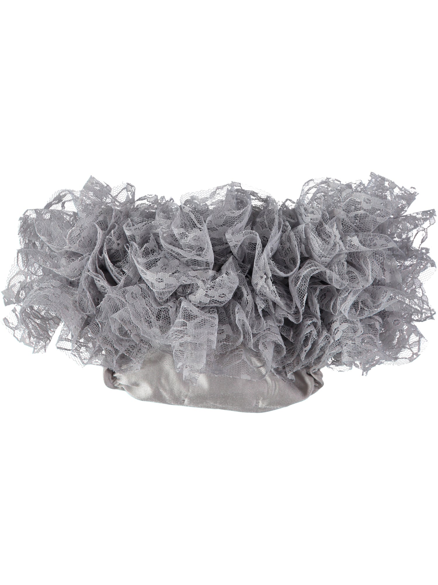 So Dorable Lace Ruffle Floral Headband Tutu Diaper Cover Set