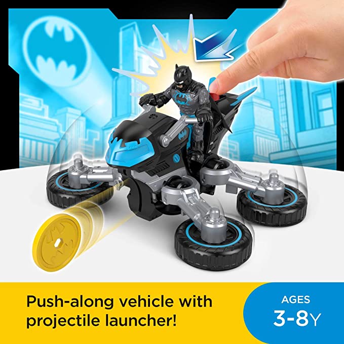 Fisher Price Imaginext DC Super Friends Bat-Tech Batcycle