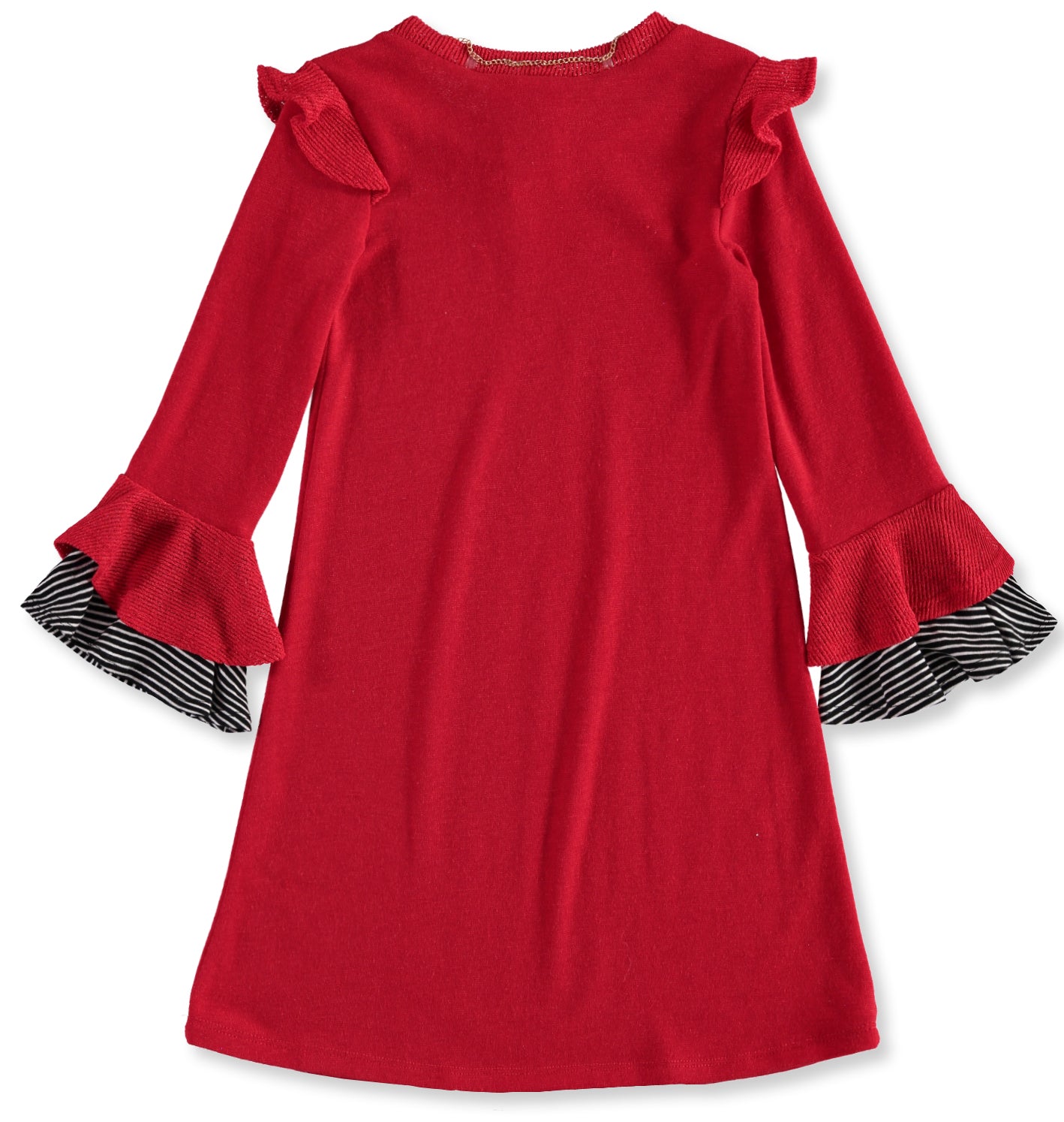 Bonnie Jean Girls 4-6X Ruffle Sweater Dress