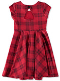 Bonnie Jean Girls 4-6X Knit Plaid Dress