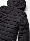 Jessica Simpson Reversible Quilt Faux Fur Puffer Jacket