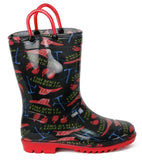 Lilly Of New York Boys 5-10 Toddler Fireman Rainboot