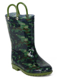 Lilly Of New York 5-10 Toddler Camo Rainboot