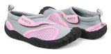 Norty Girls Velcro Aqua Socks Pool Beach Water Shoe, Sizes 11-4
