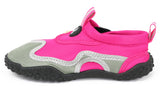 Norty Girls Velcro Slip On Aqua Sock Water Shoe, Sizes 11-4