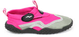 Norty Girls Velcro Slip On Aqua Sock Water Shoe, Sizes 11-4