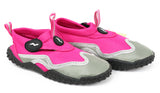 Norty Girls Velcro Slip On Aqua Sock Water Shoe, Sizes 11-4