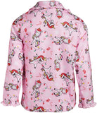 PJs & Presents Girls 7-16 Unicorn Pajama Coat Set