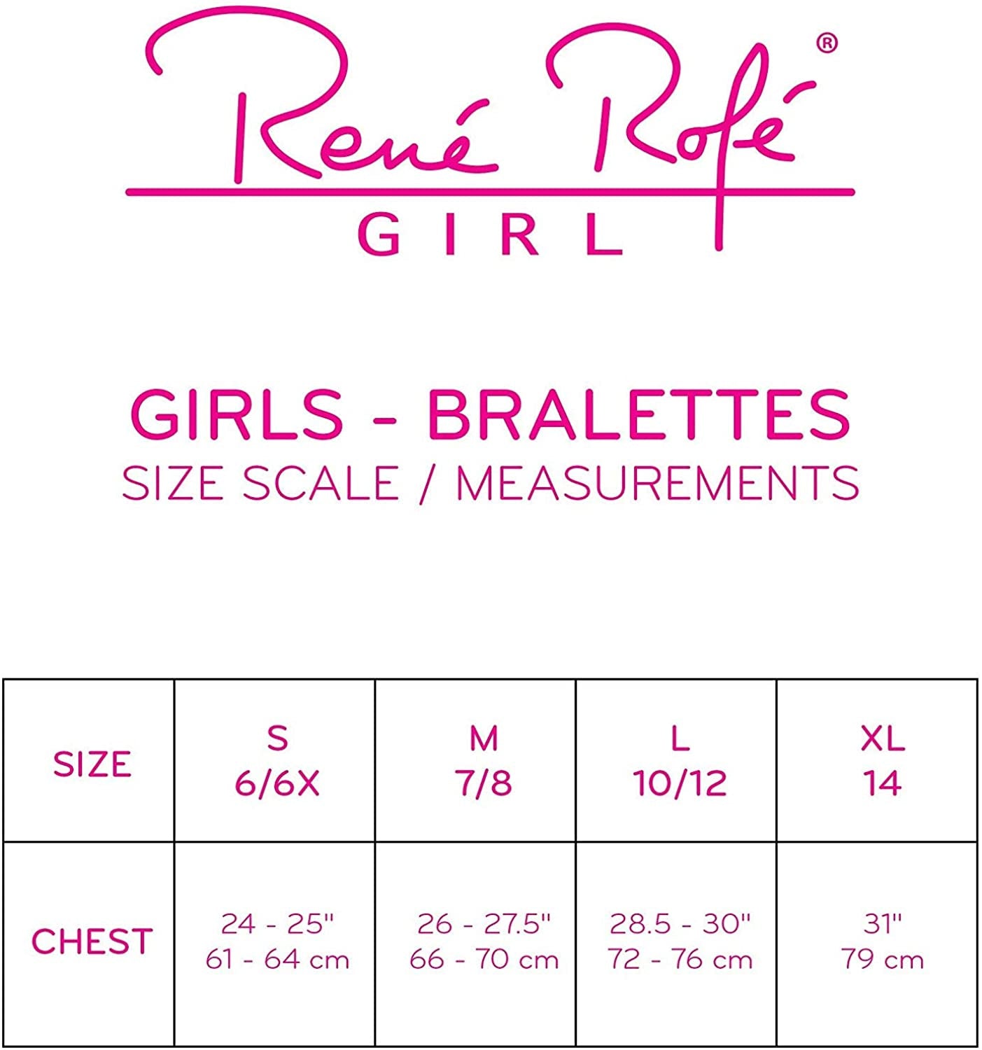Rene Roff Rene Rofe Girls 7-16 Gabriella Sports Bra 2-Pack – S&D Kids