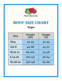 Fruit of the Loom Boys Crew T-Shirt - 4 Pack