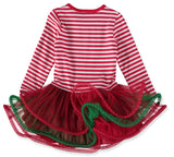Bonnie Jean Girls 12-24 Months Santa Tier Dress