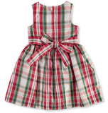 Bonnie Jean Girls 4-6X Plaid Cardigan Dress