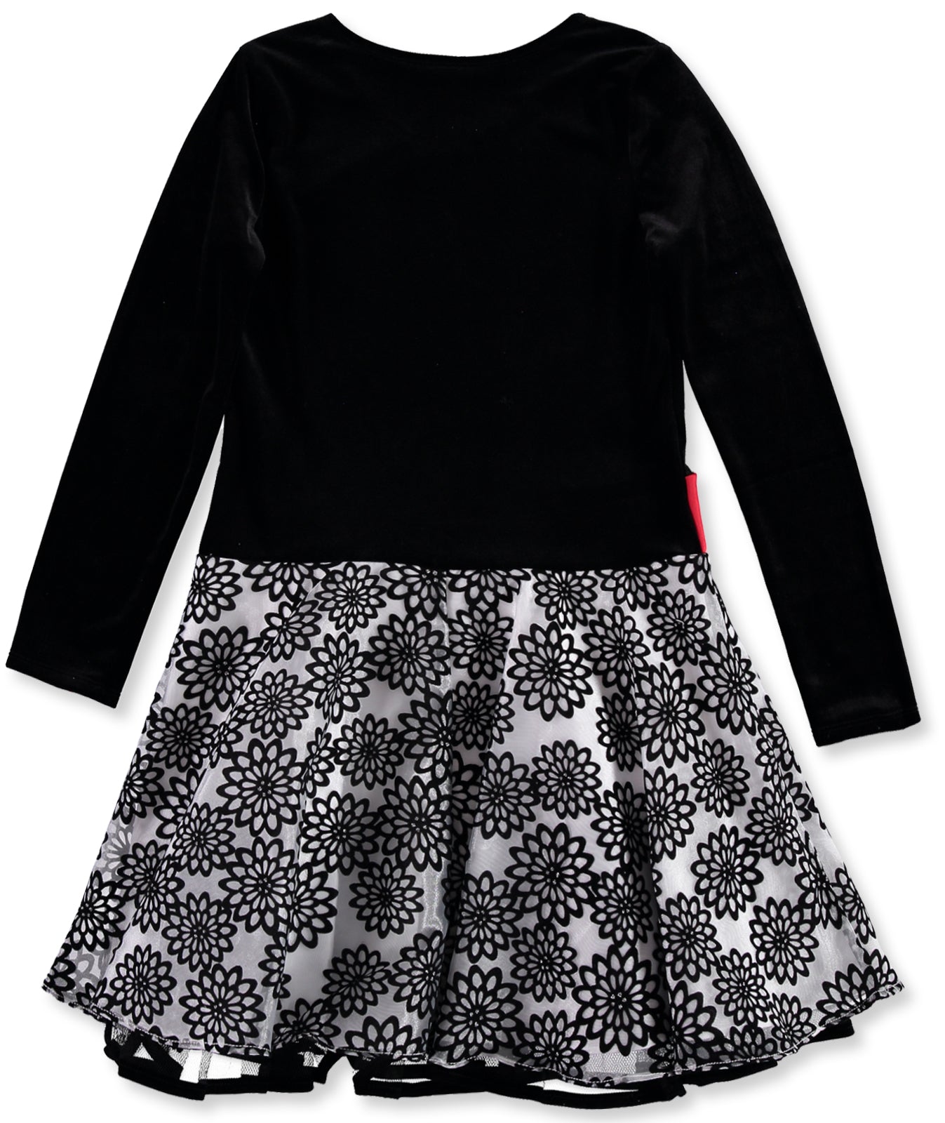 Bonnie Jean Girls 7-16 Floral Flock Hipster Dress S&D Kids Bonnie Jean Girls 7-16 Floral Flock Hipster Dress S&D Kids