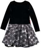 Bonnie Jean Girls 7-16 Floral Flock Hipster Dress