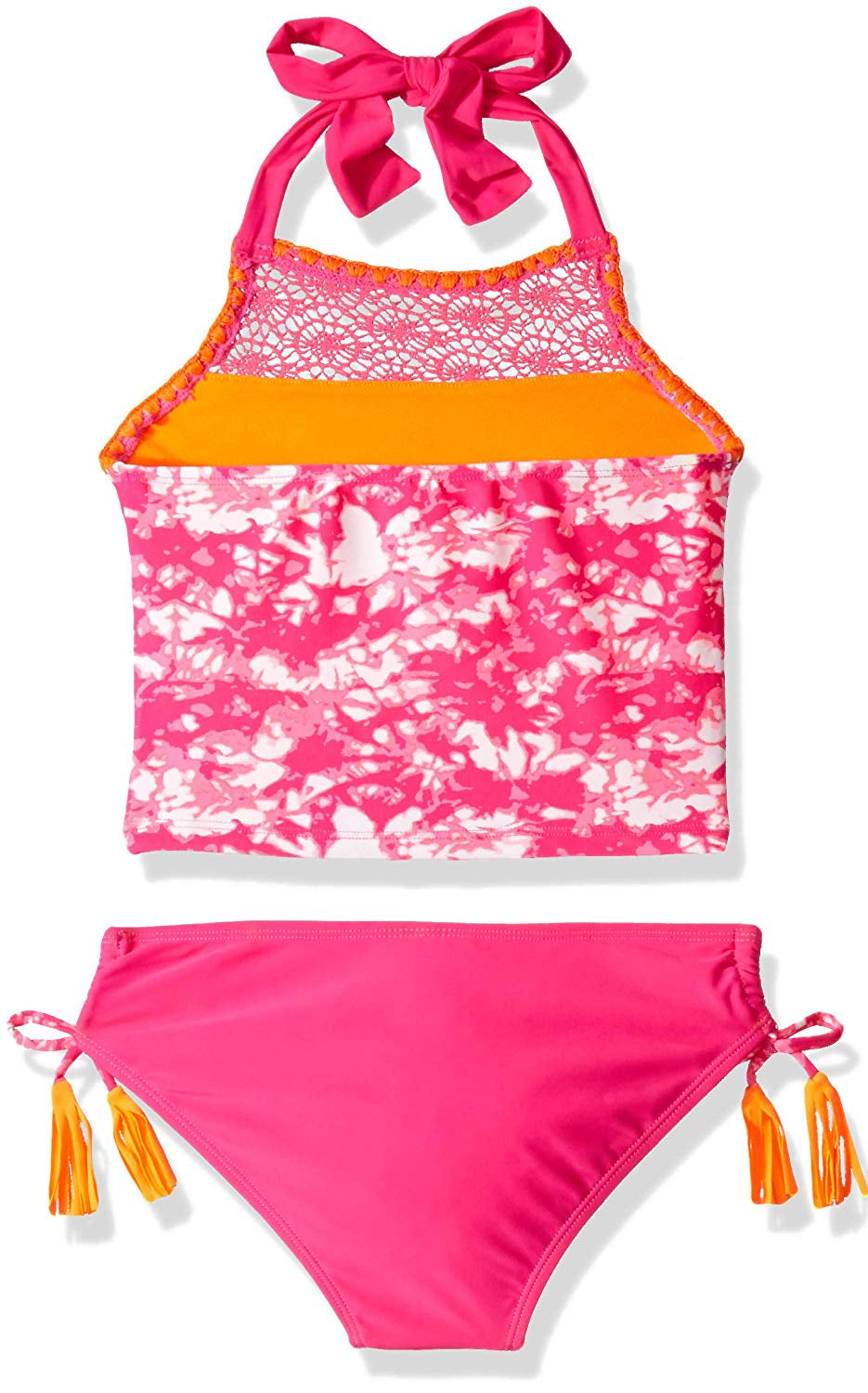 Limited Too Girls 7-16 Laced and Dyed Tankini