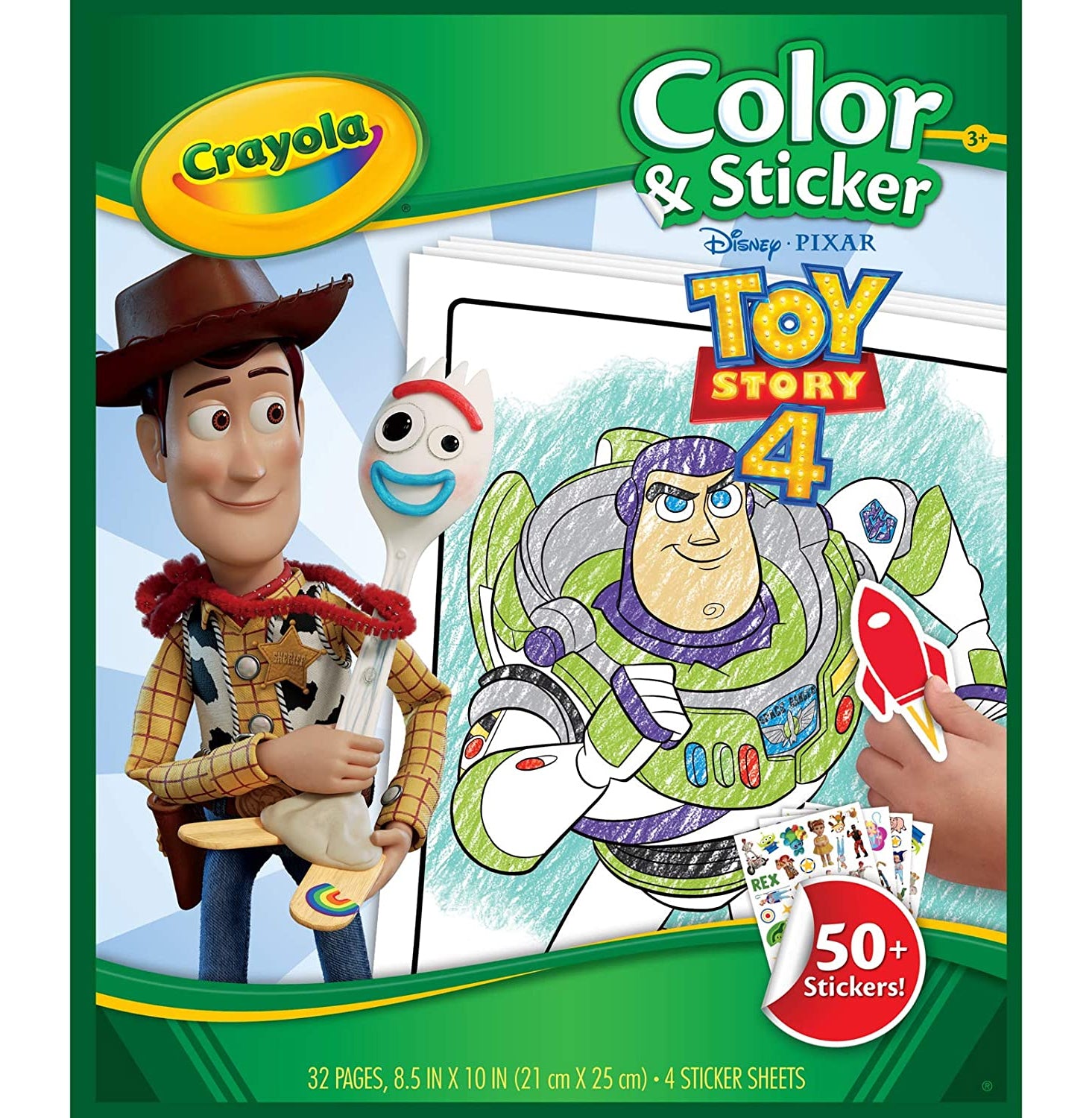 Crayola Toy Story 4 Color Sticker