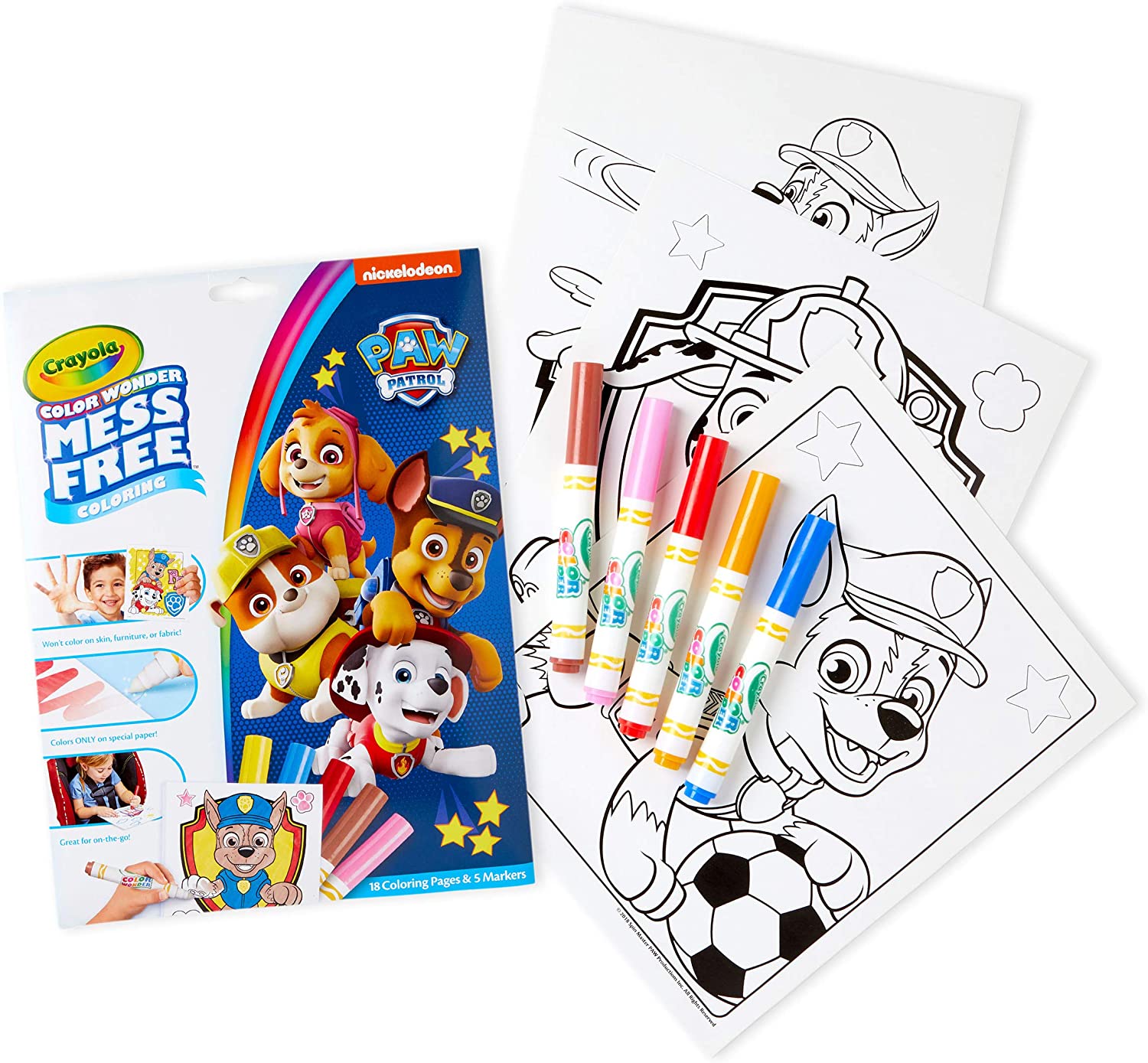 Crayola Color Wonder Mess Free Blues Clues and You Coloring Set