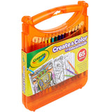 Crayola Create & Color with Colored Pencils, Travel Art Set