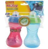 Nuby Clik-it™ Easy Grip™ Cup - 2 Pack - 10 oz