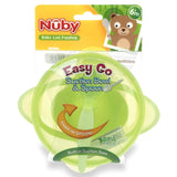Nuby Easy Go Suction Bowl with Lid and Spoon