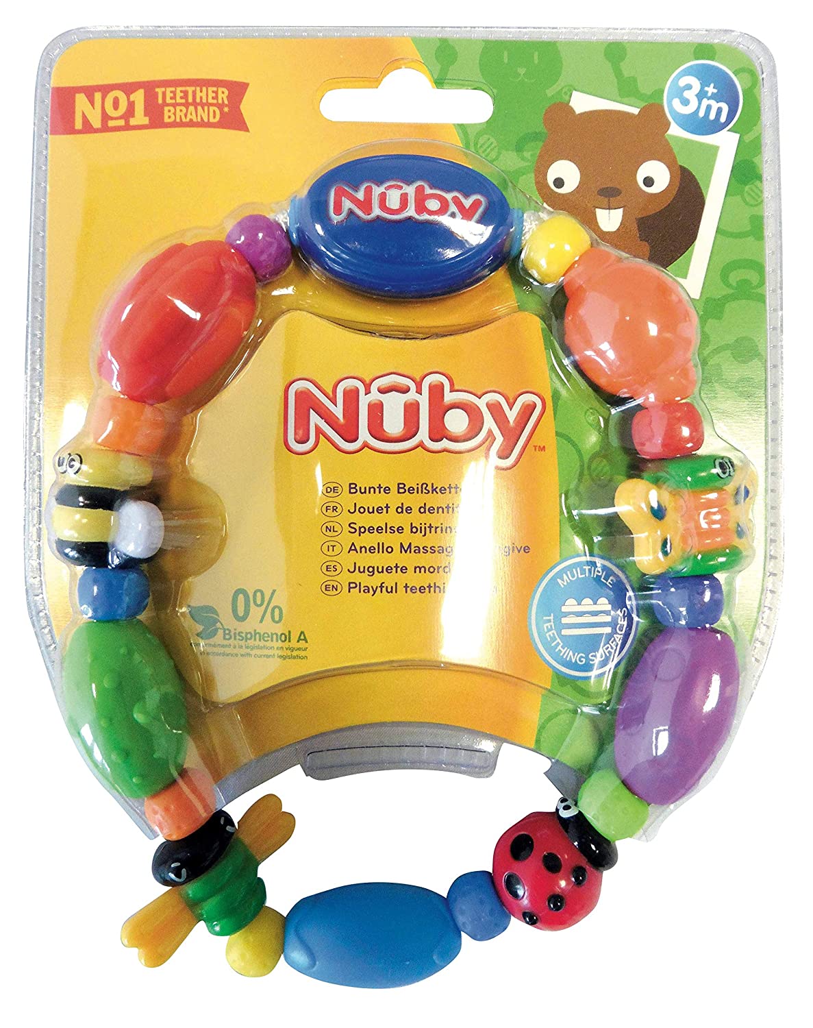 Nuby Bug-A-Loop Teether – S&D Kids