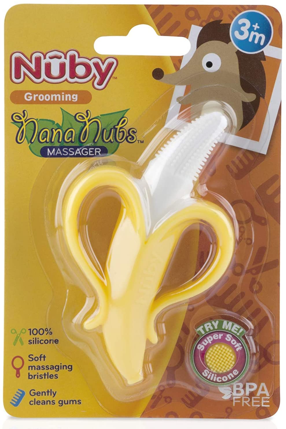 Nuby NanaNubs™ Banana Massaging Toothbrush