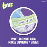 Luvs Triple Leakguards Diapers Size 4, 29 Count