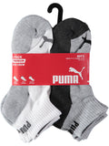 PUMA Boys 4-7 6-Pack Quarter Sock