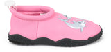 Norty Girls Velcro Aqua Socks Pool Beach Water Shoe, Sizes 5-10