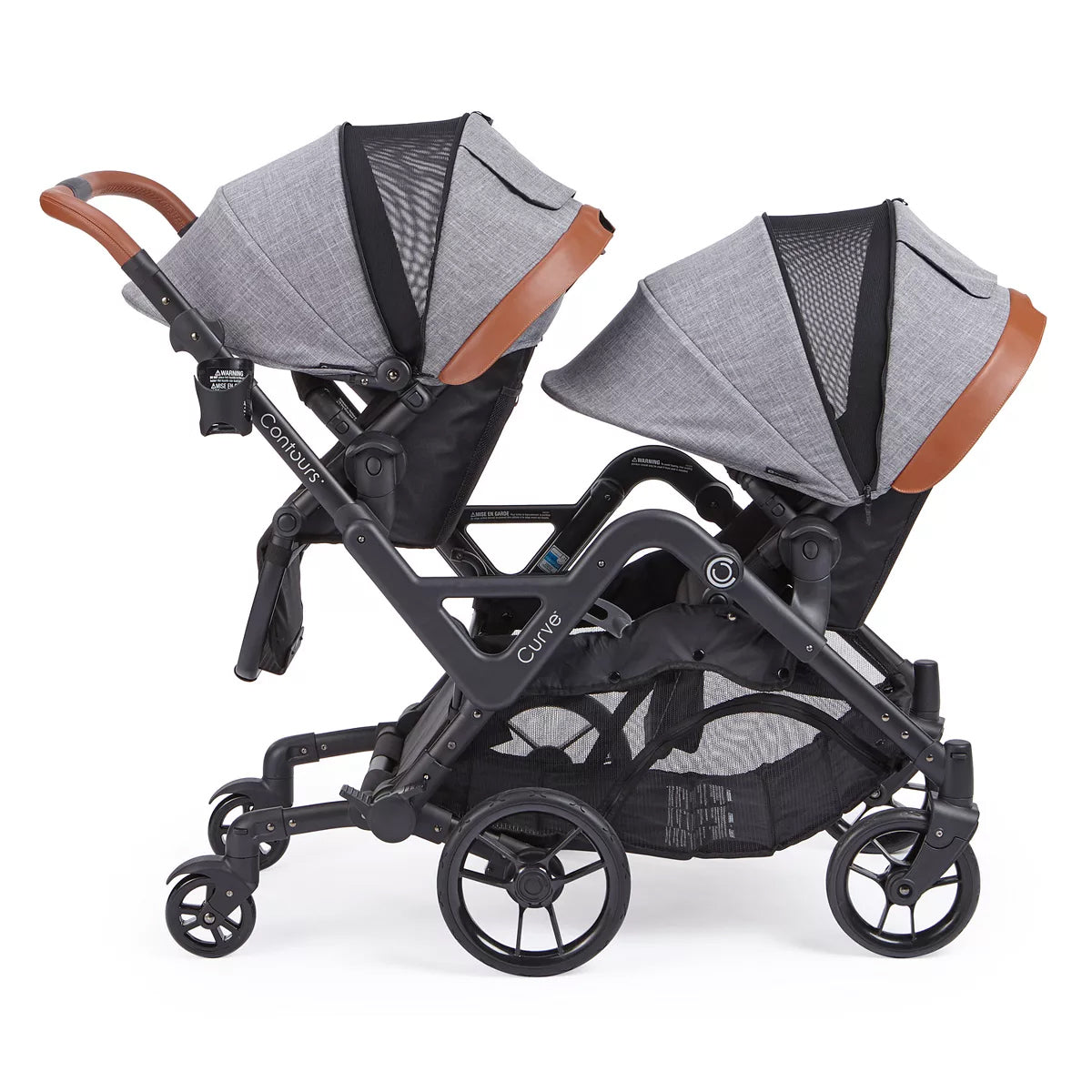 double stroller tandem Contours Curve Tandem Double Stroller for Infants, Toddlers or Twins