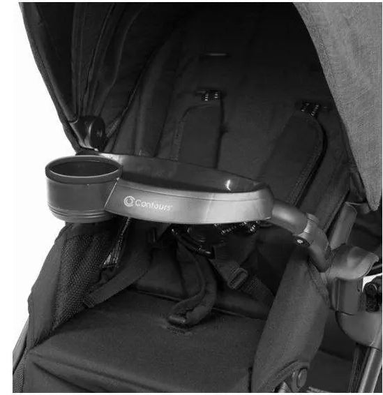 contours double stroller cup holder Contours Stroller Child Tray Accessory with Cup Holder