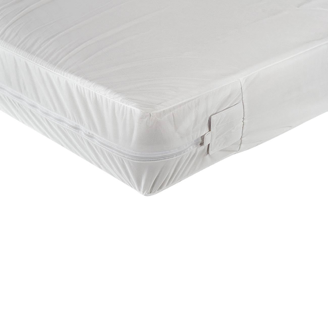 Sealy SafetyCase Protective Waterproof Zippered Crib Mattress Encasement, 52” x 28”