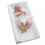 Sealy Baby Soybean Comfort 3-Sided Contoured Diaper Changing Pad, White, 32” x 16”