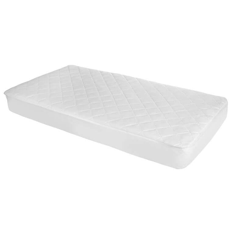 Kolcraft - Fitted Waterproof Crib and Toddler Mattress Pad