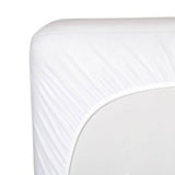 Kolcraft Baby Dri Waterproof Fitted Crib Mattress Pad Cover/Protector, White, 52'' x 28''