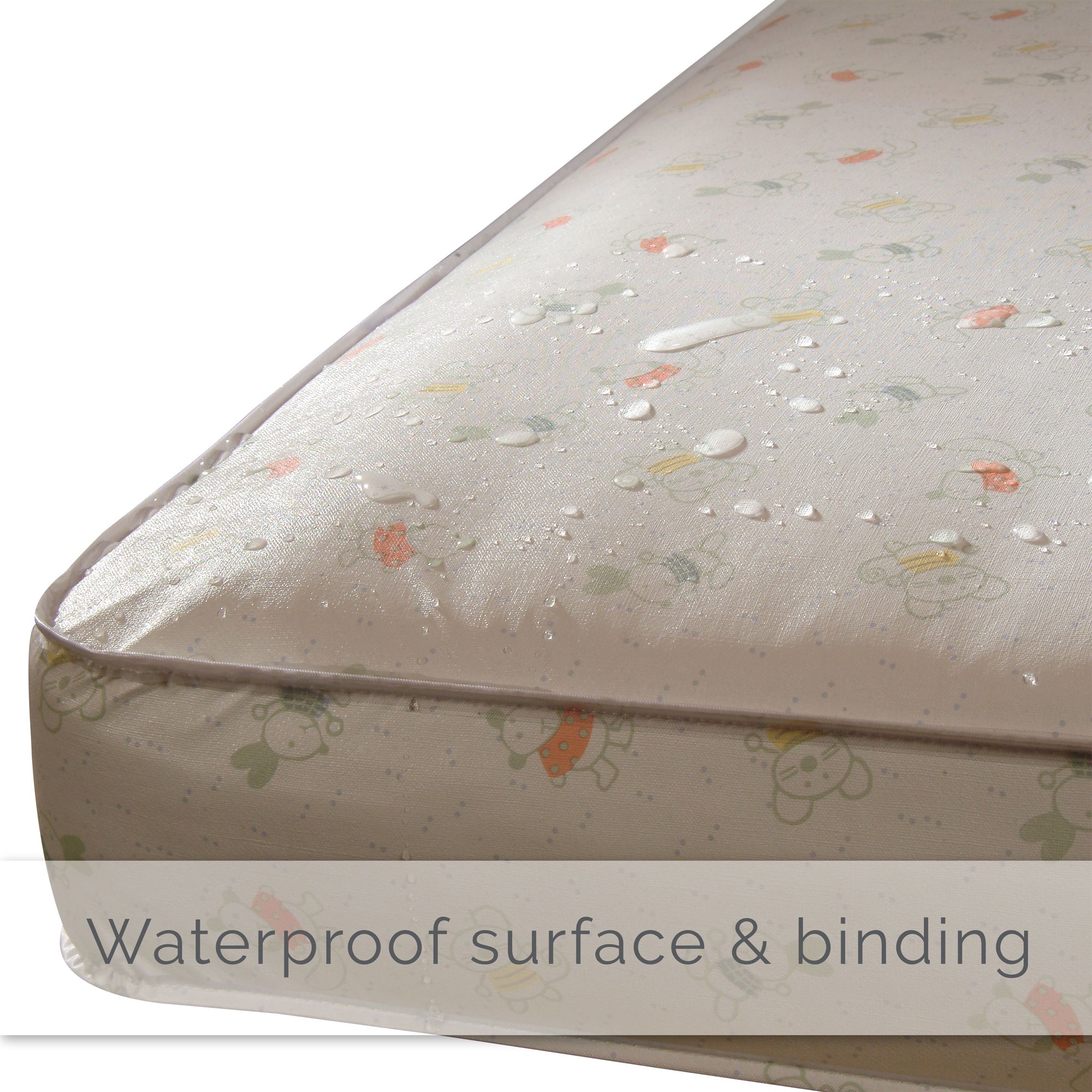 Kolcraft - Fitted Waterproof Crib and Toddler Mattress Pad