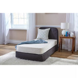 Sealy Baby Cotton Cozy Rest 2-Stage Dual Firmness Standard Crib Mattress - 204 Premium Coils, 51.7”