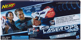 AlphaPoint Nerf Laser Ops Pro Toy Blasters - Includes 2 Blasters & 2 Armbands