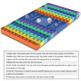 ThinkKool Toys Big Rainbow Chess Fidget Game Board with Dice