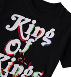 Evolution In Design Boys 8-20 Kings Splatter T-Shirt