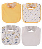 Bon Bebe Baby Boys 7-Pack Bibs with Waterproof Backing