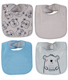 Bon Bebe Baby Boys 7-Pack Bibs with Waterproof Backing
