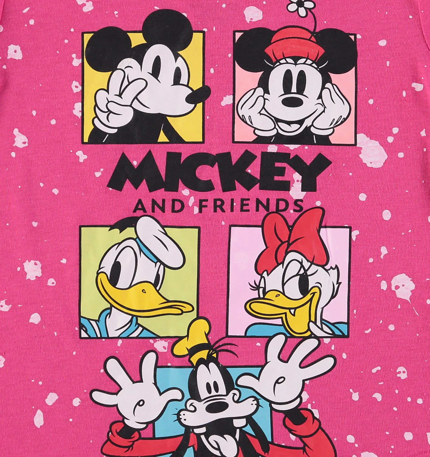 Disney Girls 4-16 Mickey Mouse Splatter T-Shirt – S&D Kids