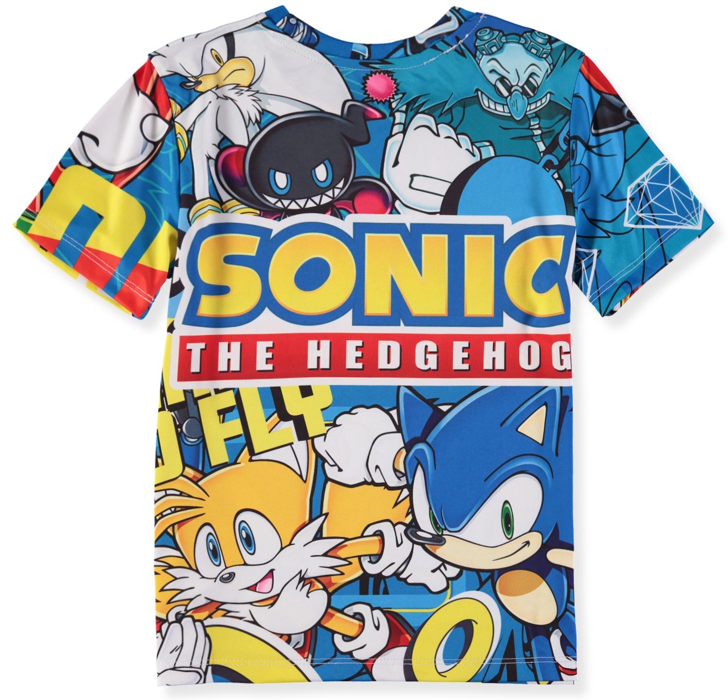 Sonic Boys 4-20 Short Sleeve Sublimation T-Shirt